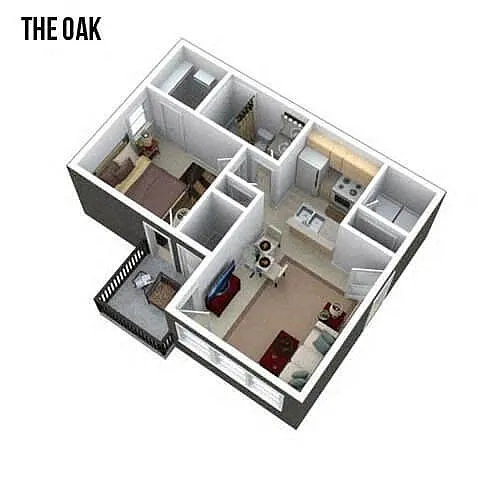 Floor plan Oak