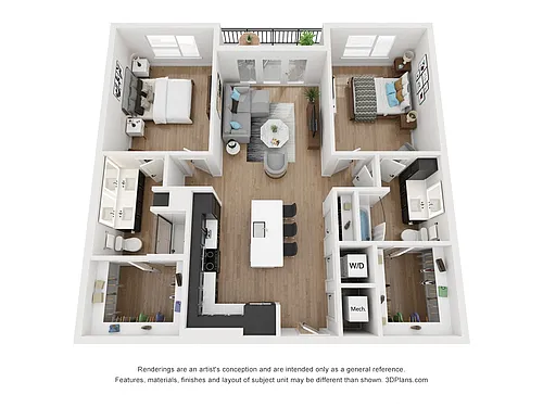Floor plan B12