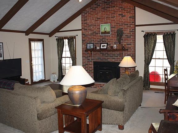 Warm, cozy living room