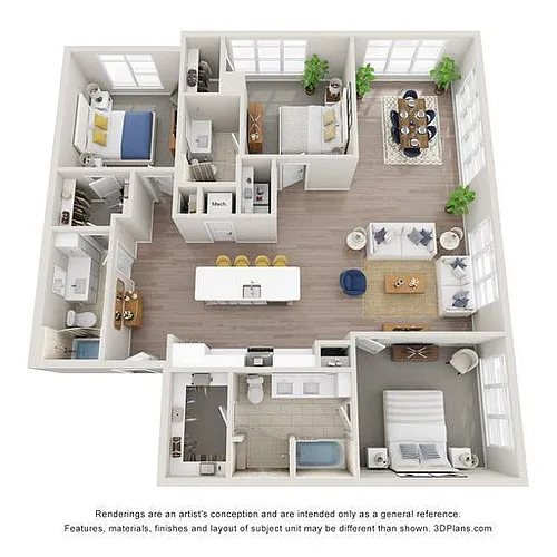 Floor plan C3