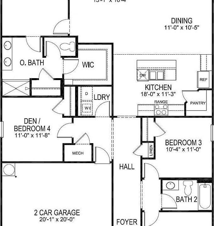 The Cali Plan, Plantation Woods, Milton, FL 32583 | Zillow