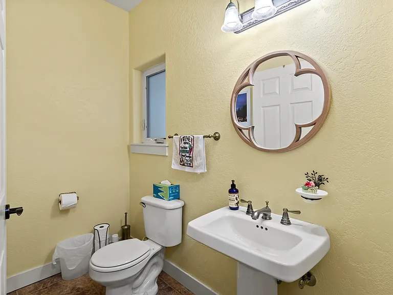 Half bath downstairs