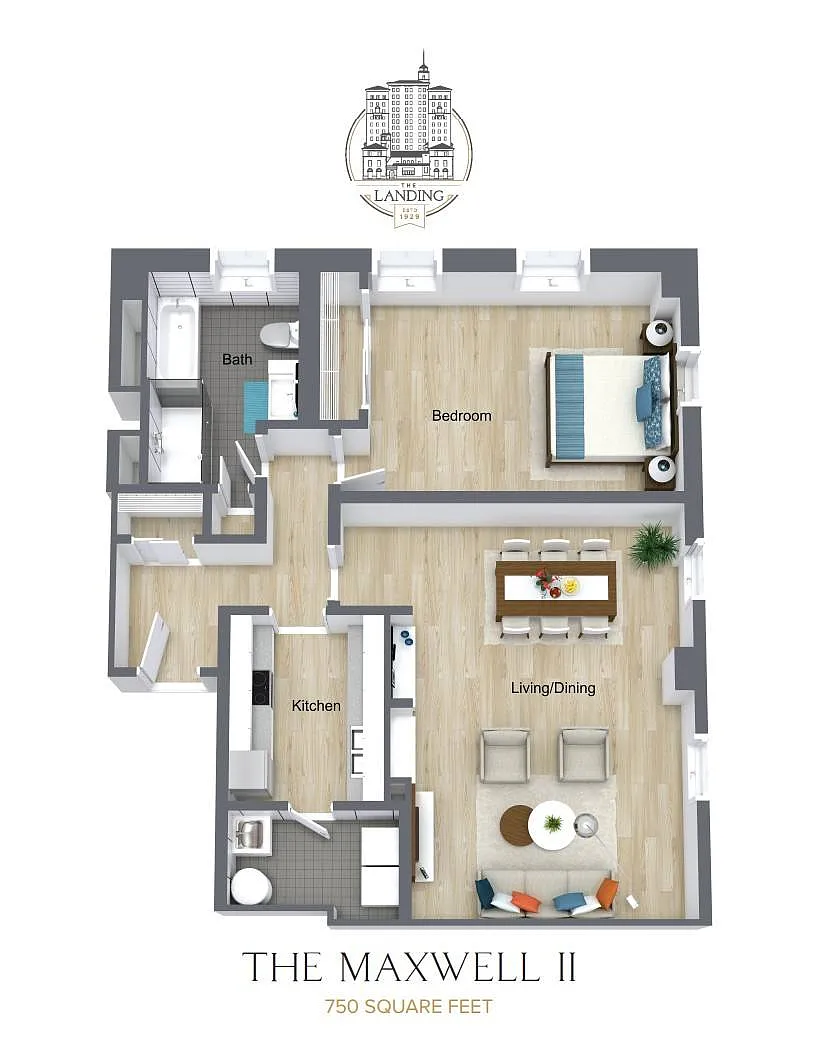 Floor plan The Maxwell II