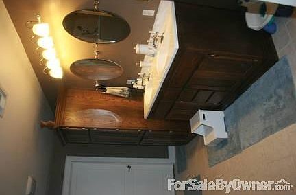 Master bath
						:
						Toilet, huge tile shower, & vanity not shown. Door opens to walk in closet.
