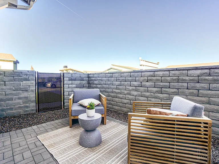 Resident Private Backyard | Prescott Valley AZ Apartment Homes | The Flats at Jasper