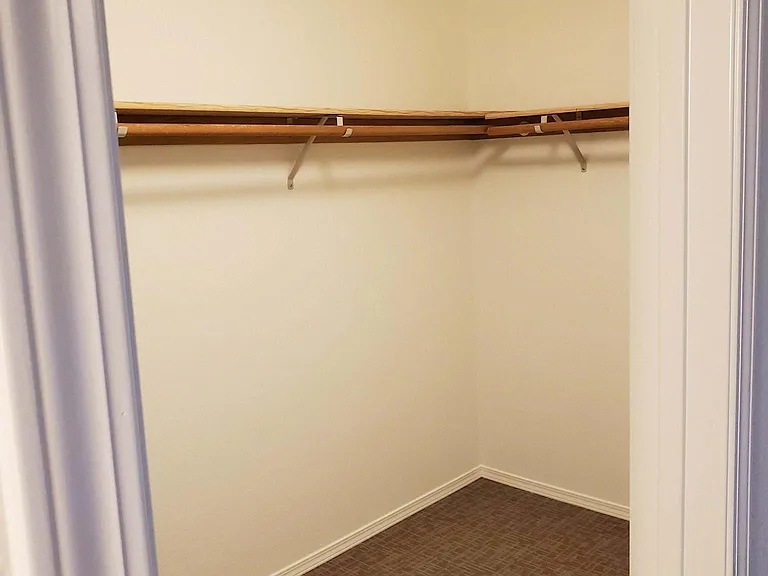 2nd floor large primary bedroom walk-in closet