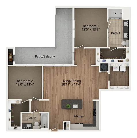 Floor plan B4