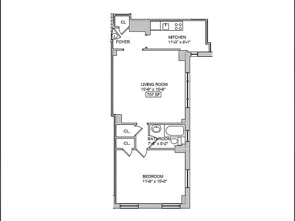 2nd image of 95 Christopher St APT 4L
