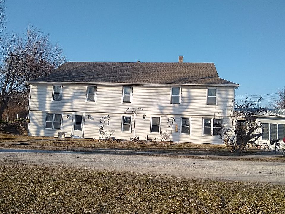 South side of the house 