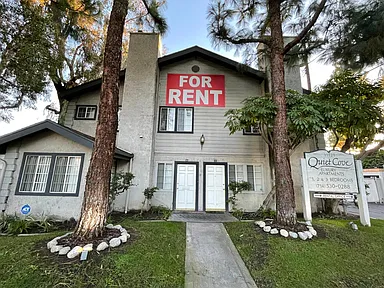 Two bedroom two bath cottage style apartment