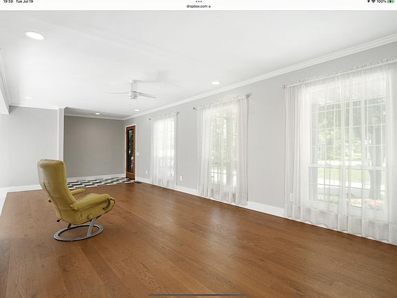 Living room and front door