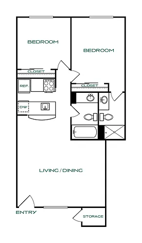 Floor plan B2 Classic