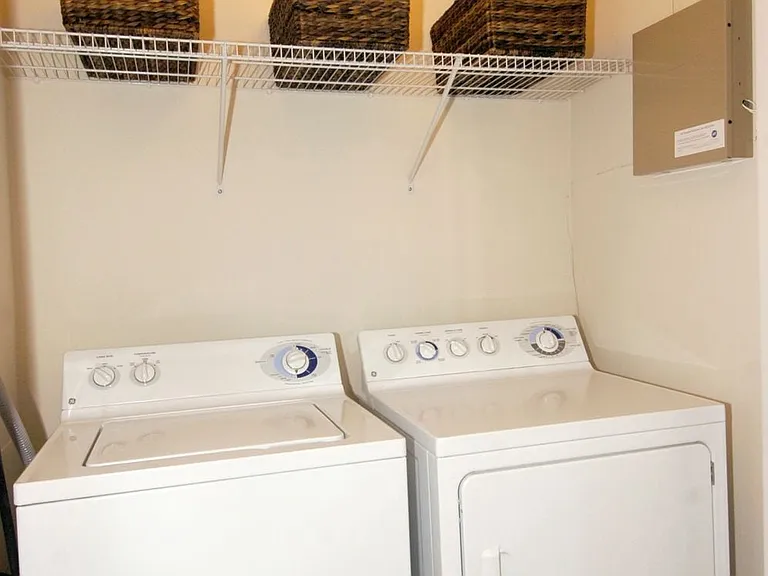 In-unit washer and dryer