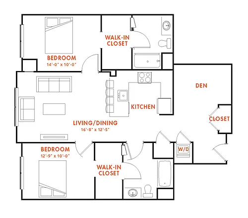 Floor plan B2A1-1