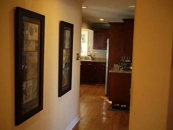 entry hall to kitchen