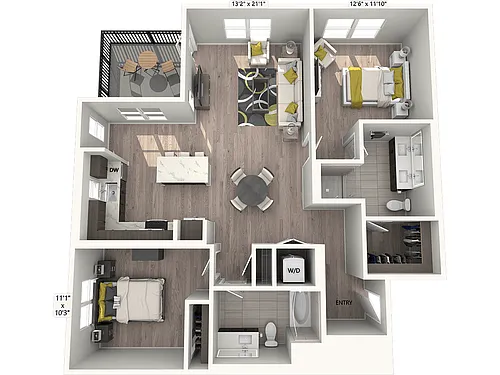 Floor plan B2S-Signature-1241sf