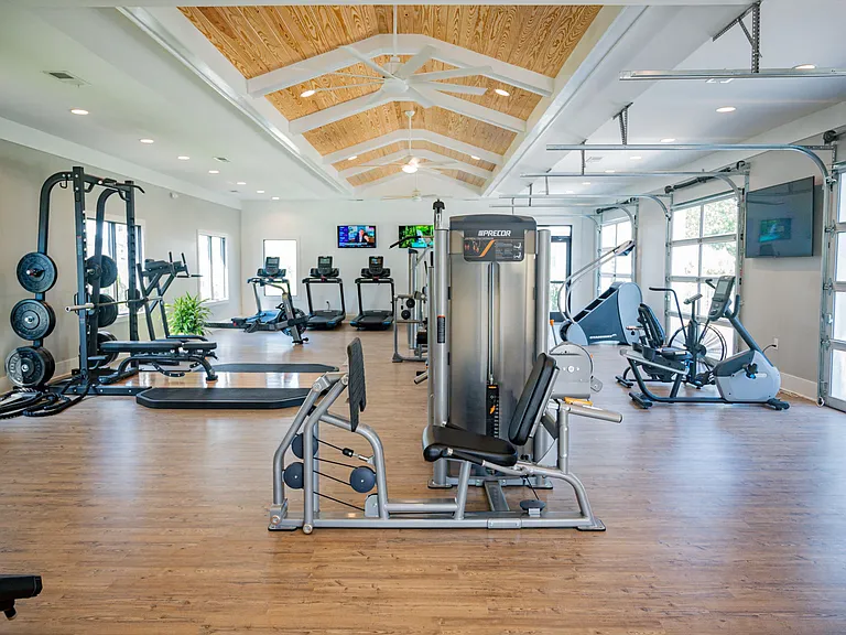 Fitness Center at Hawthorne at Smith Creek in Wilmington, NC