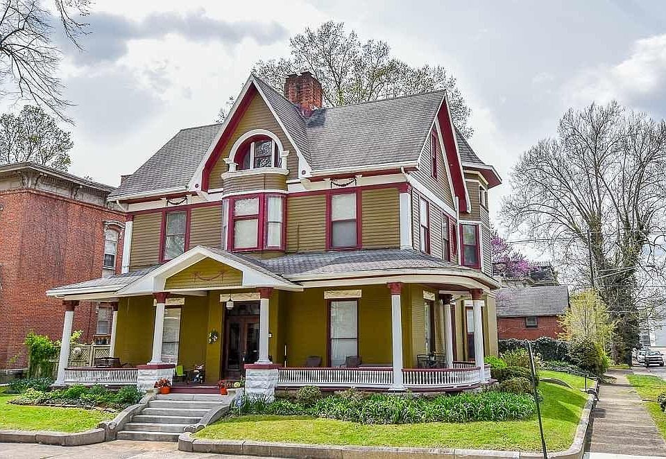 The Adolph P. Lahr House built in 1890 & remodeled in 1902.