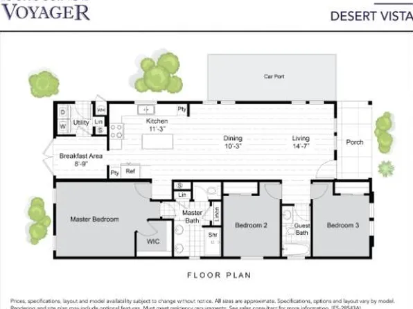 Desert Vista Plan, The Crossing at Voyager