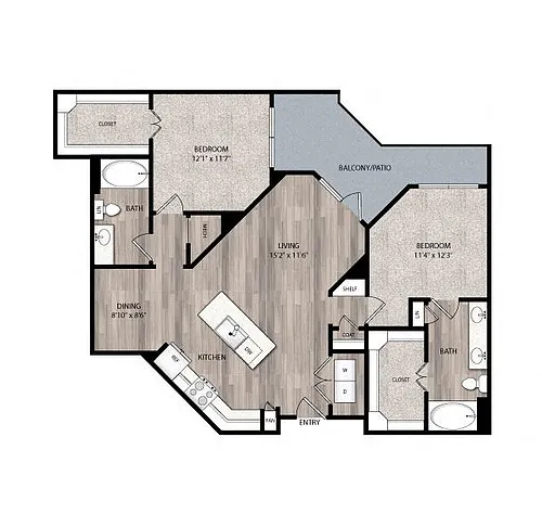 Floor plan B1