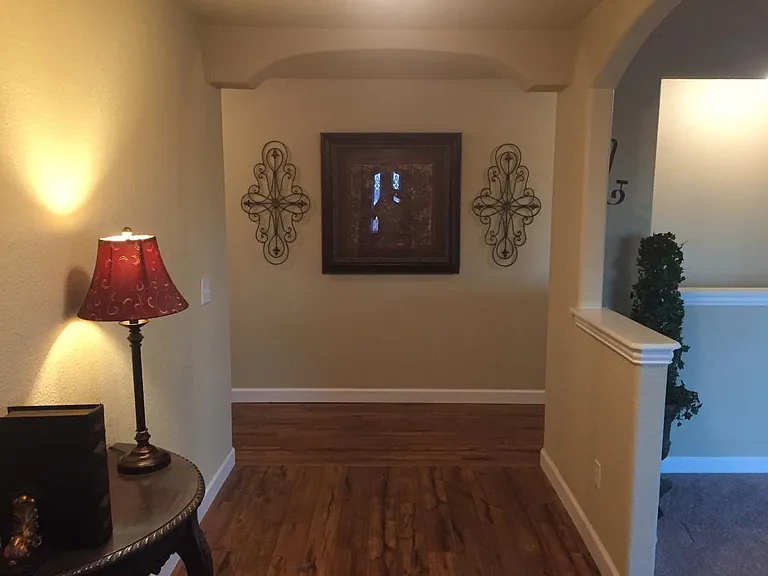 View when entering front door.