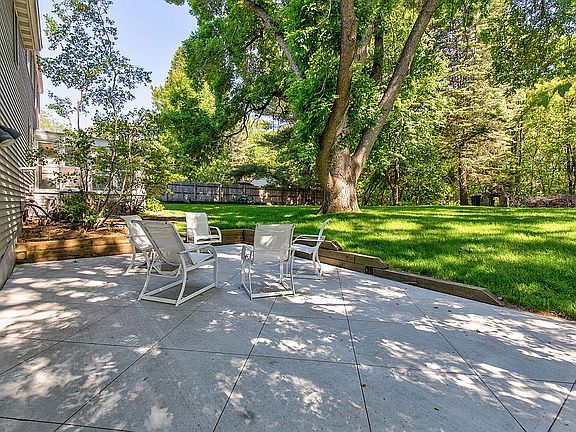 Backyard patio