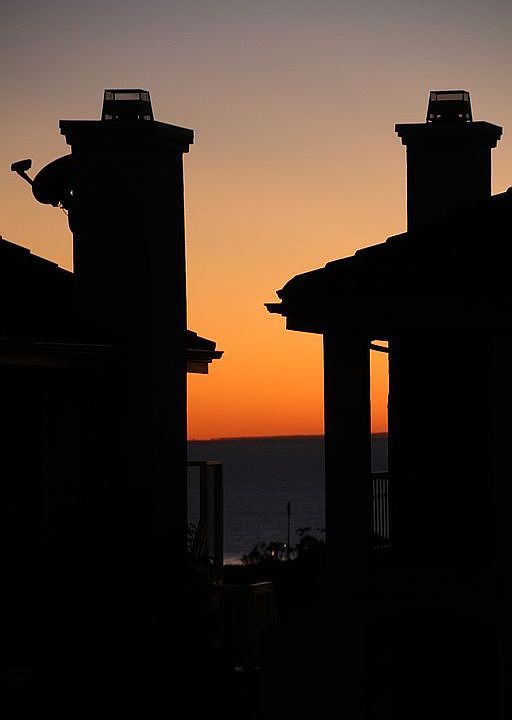 Sunset from Master Bedroom