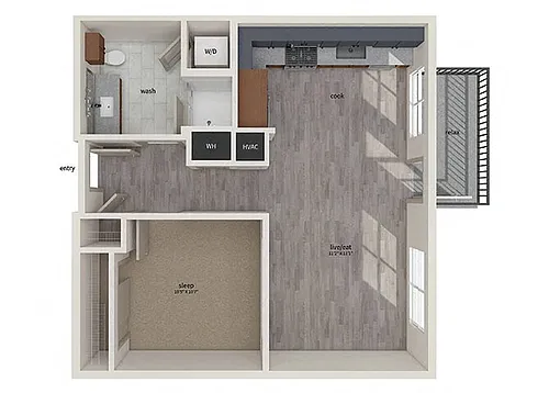 Floor plan A1
