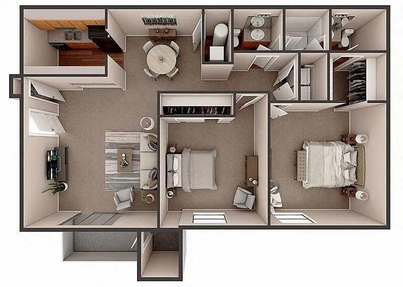 Floor plan B1