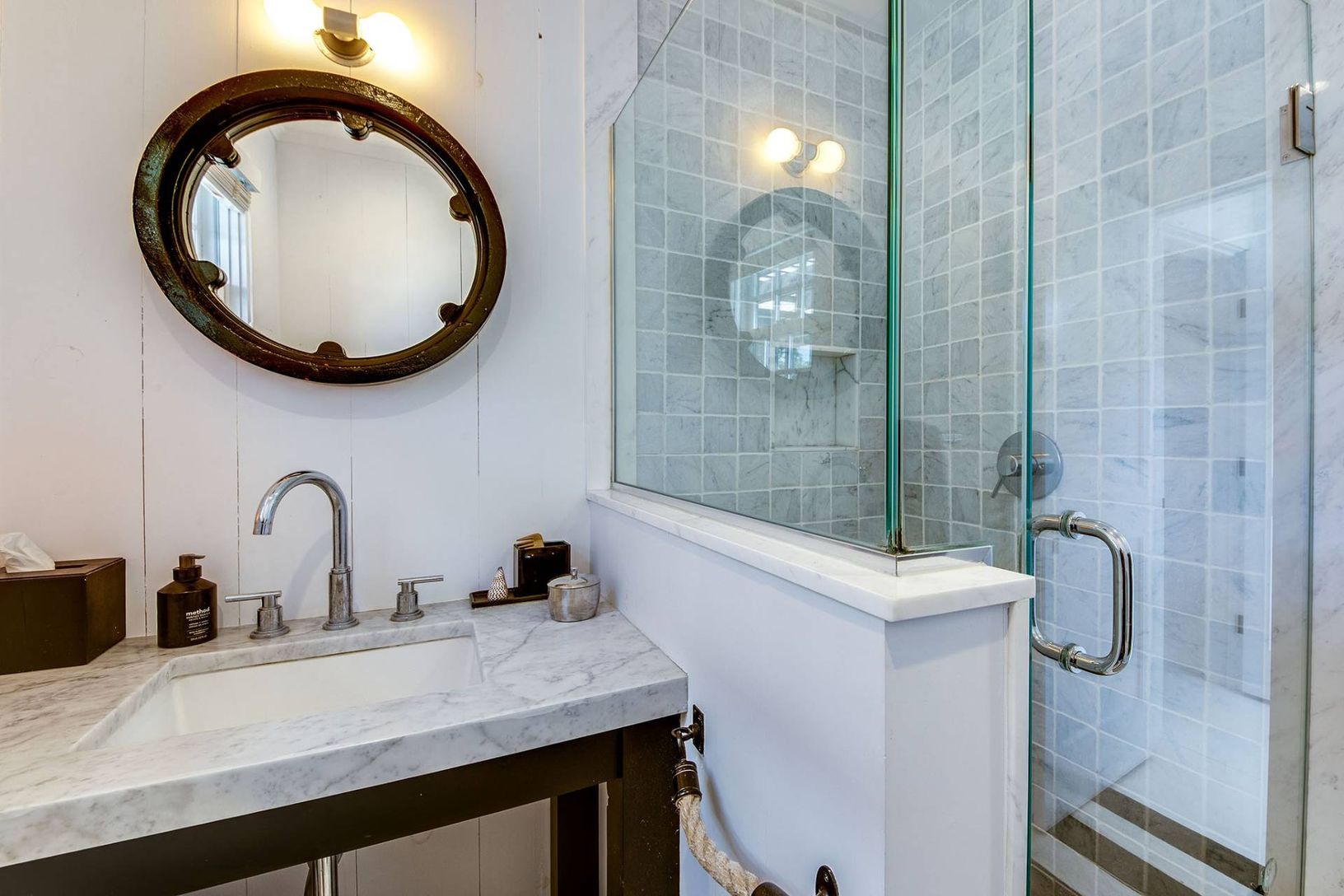  Guest Bathroom, walk-in shower