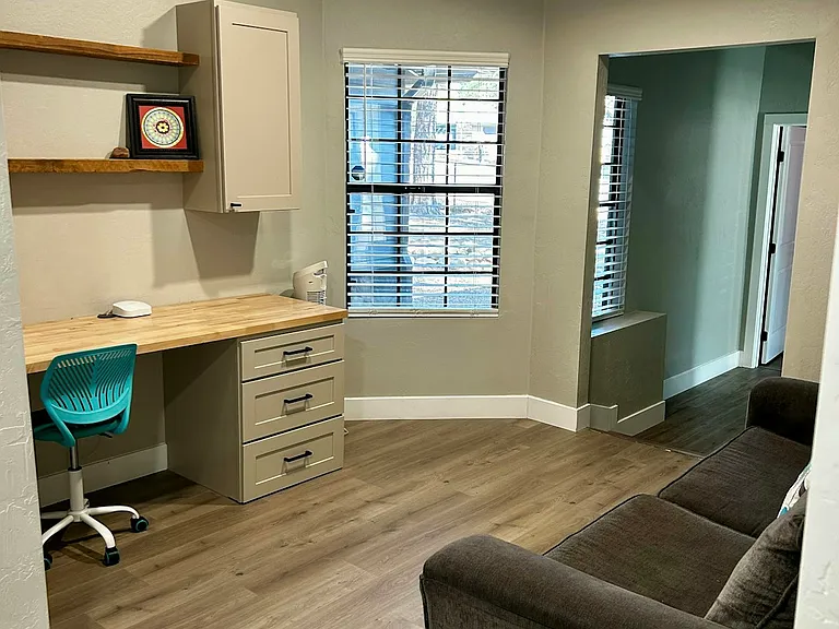 Hallway landing with Built-in Desk