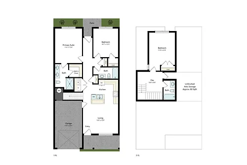 Floor plan Myrtle