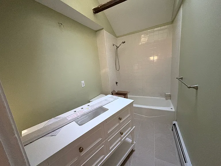 Bathroom - picture are before new mirror, vanity hook-up, new faucets, lights etc