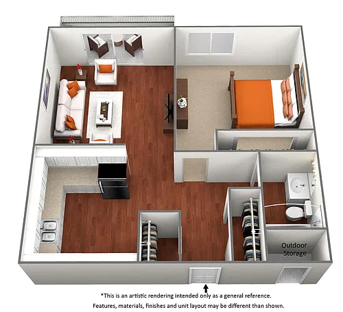 Floor plan Summit Peak