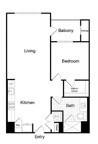 Floor plan A62