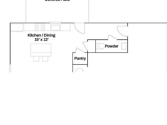 Optional Upgrade- Covered Patio