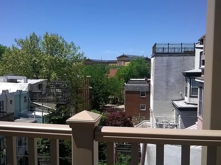 View from roof deck