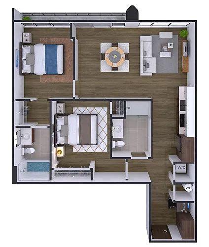 Floor plan 301-B07
