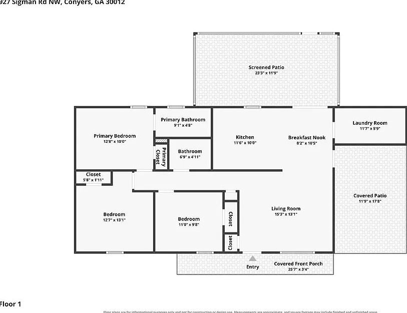 3 bed, 1.5 bath, 1116 sqft, $1,490 — Photo 2