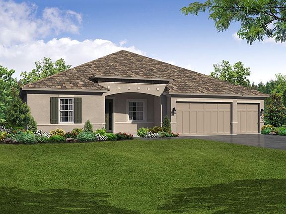 Strabane floor plan coastal elevation exterior rendering William Ryan Homes Tampa