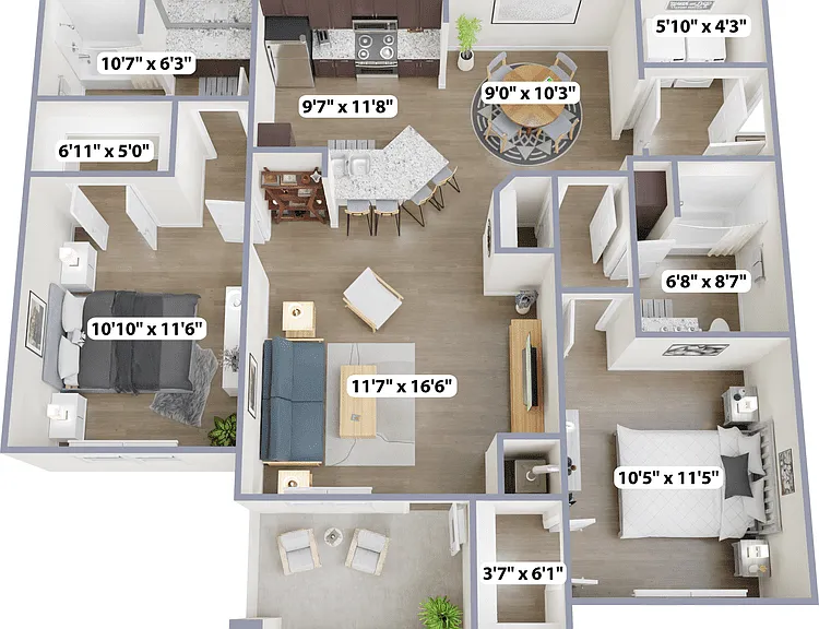 Bloomsbury Floorplan Diagram
