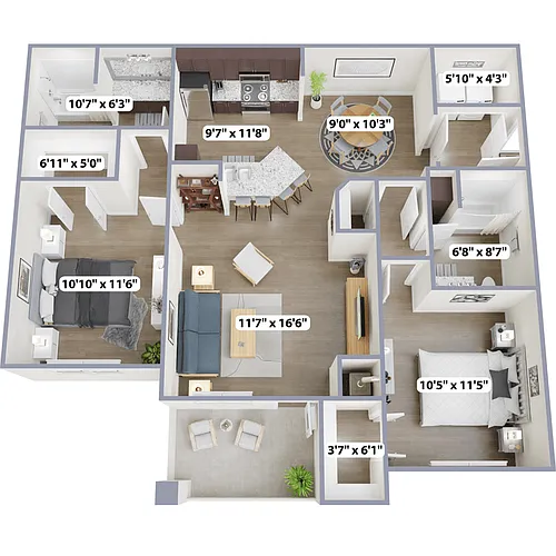 Floor plan Bloomsbury