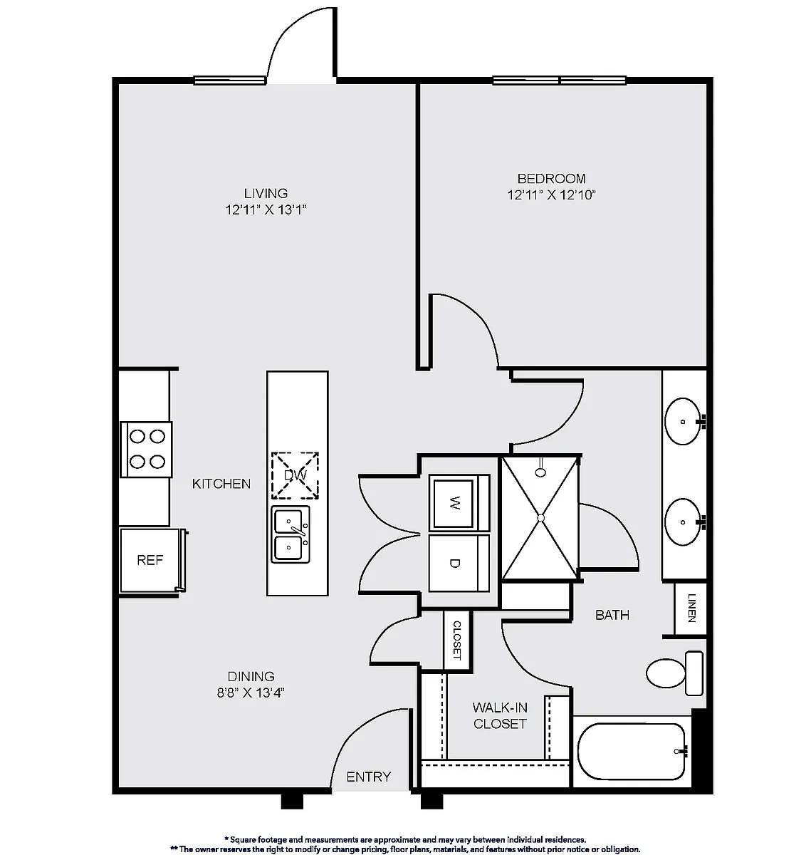 Floor plan A1D