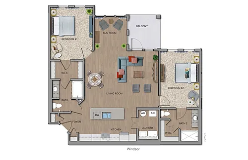 Floor plan Windsor