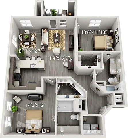Floor plan Benevento