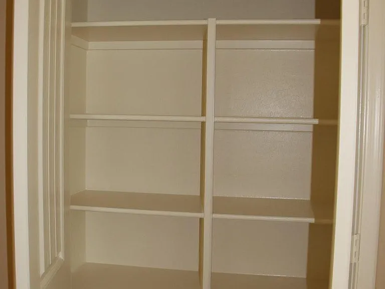 Lots of closet space in the hallway