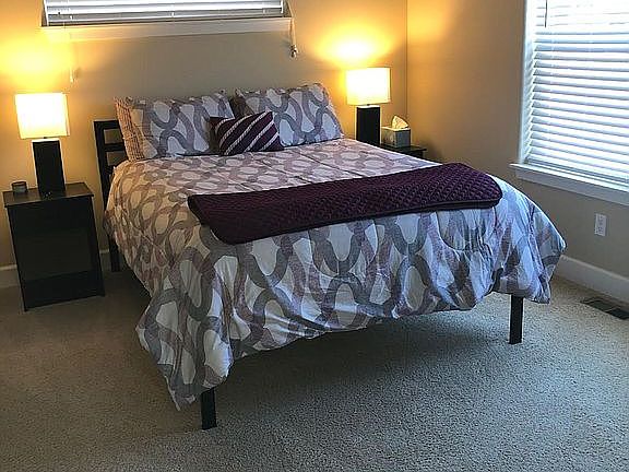 Master bedroom on main
