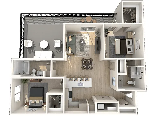 Floor plan B3