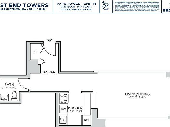 2nd image of 75 W End Ave APT P6m