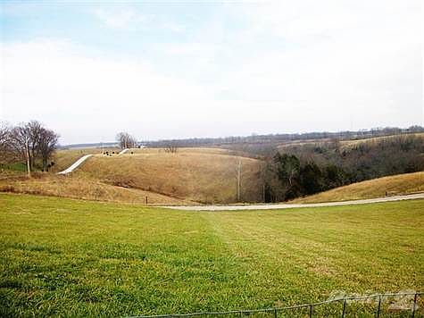 View of rolling hills